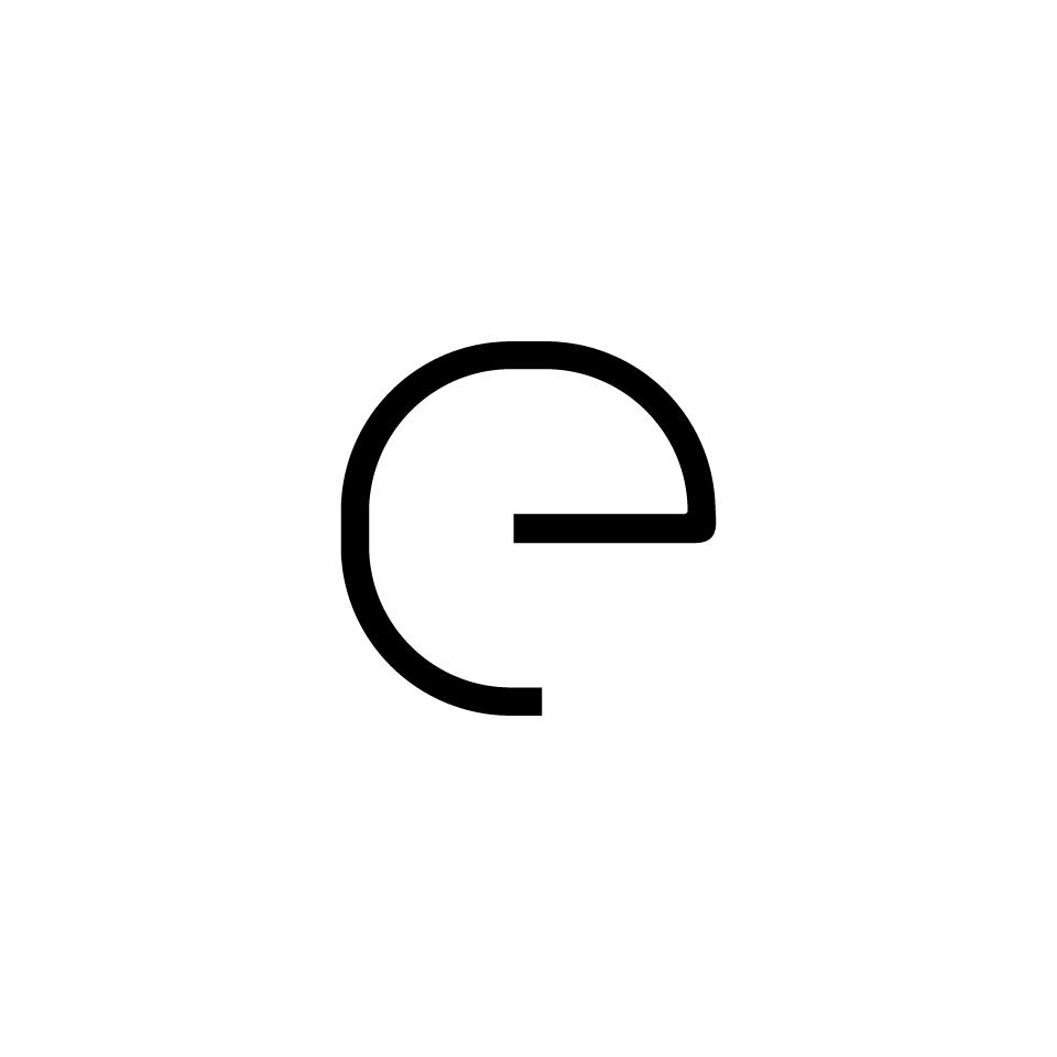 Alphabet of Light - Lowercase - Letter e