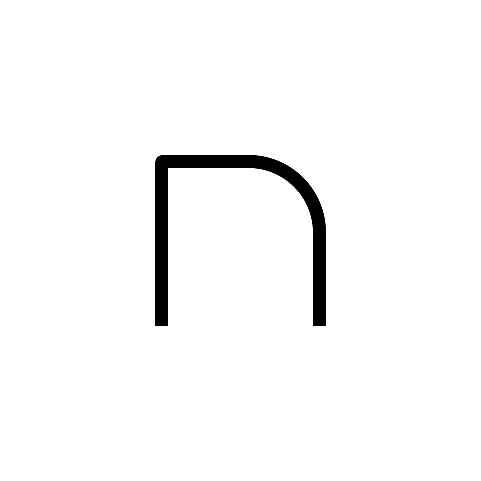Alphabet of Light - Lowercase - Letter n