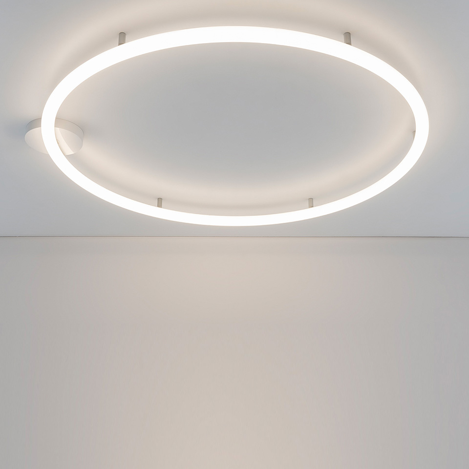 Alphabet of light circular 350 parete/soffitto