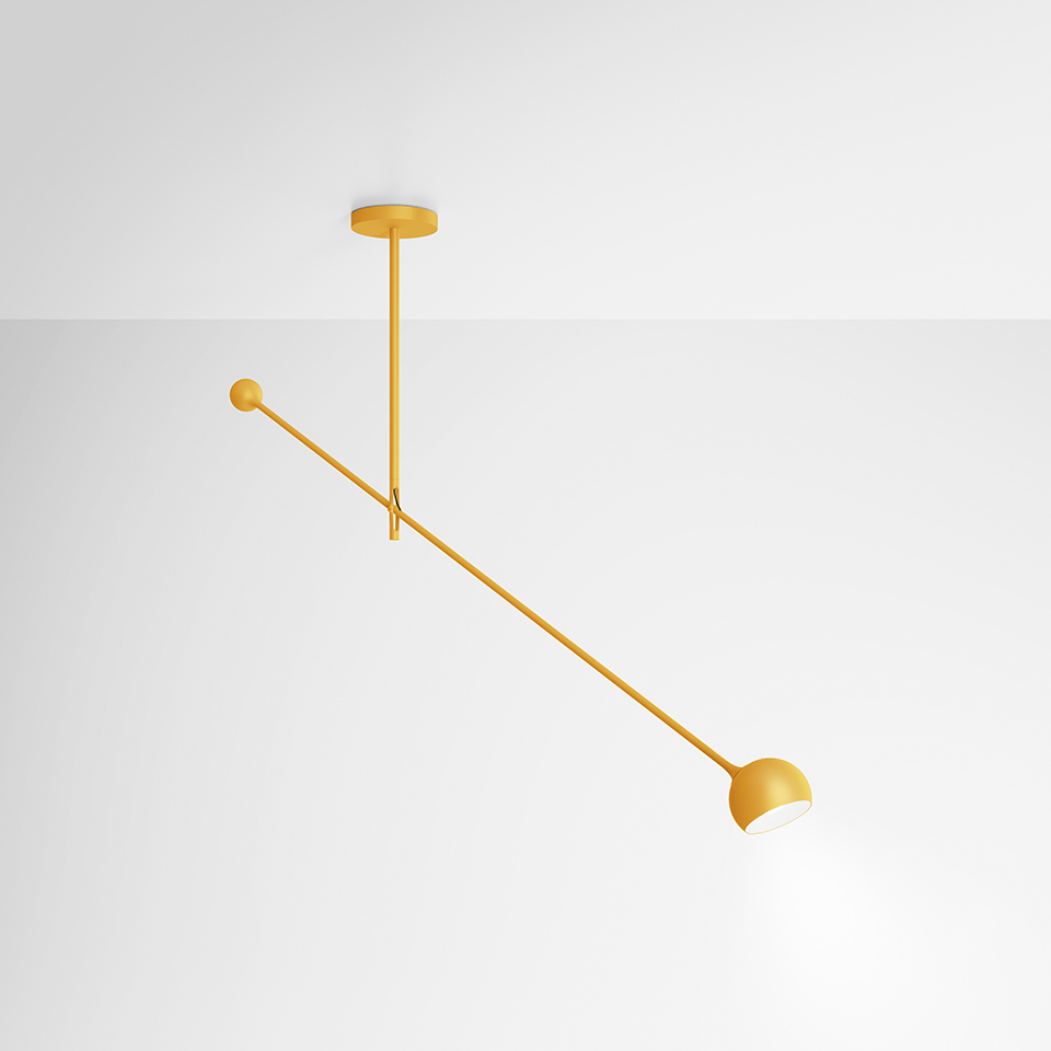 Ixa XL - Ceiling - Dim to Warm - Yellow