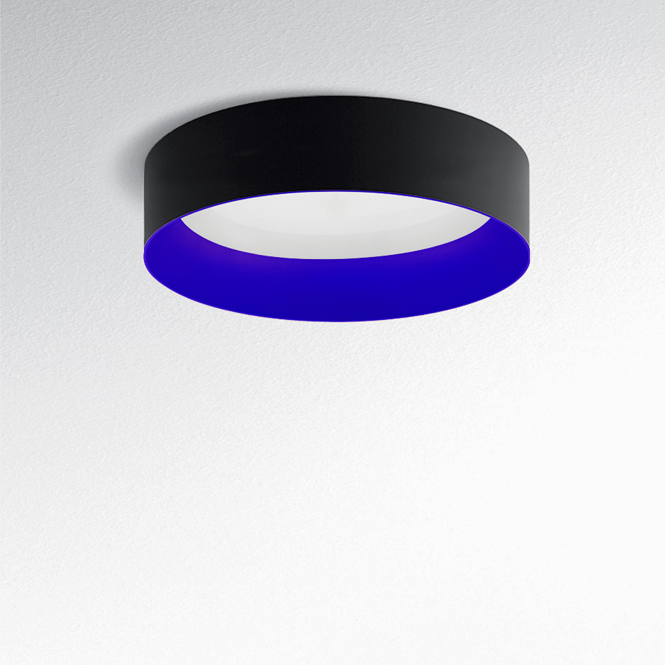 Tagora Ceiling 970 - LED 4000K - Dali SwitchDim - Black/Blue