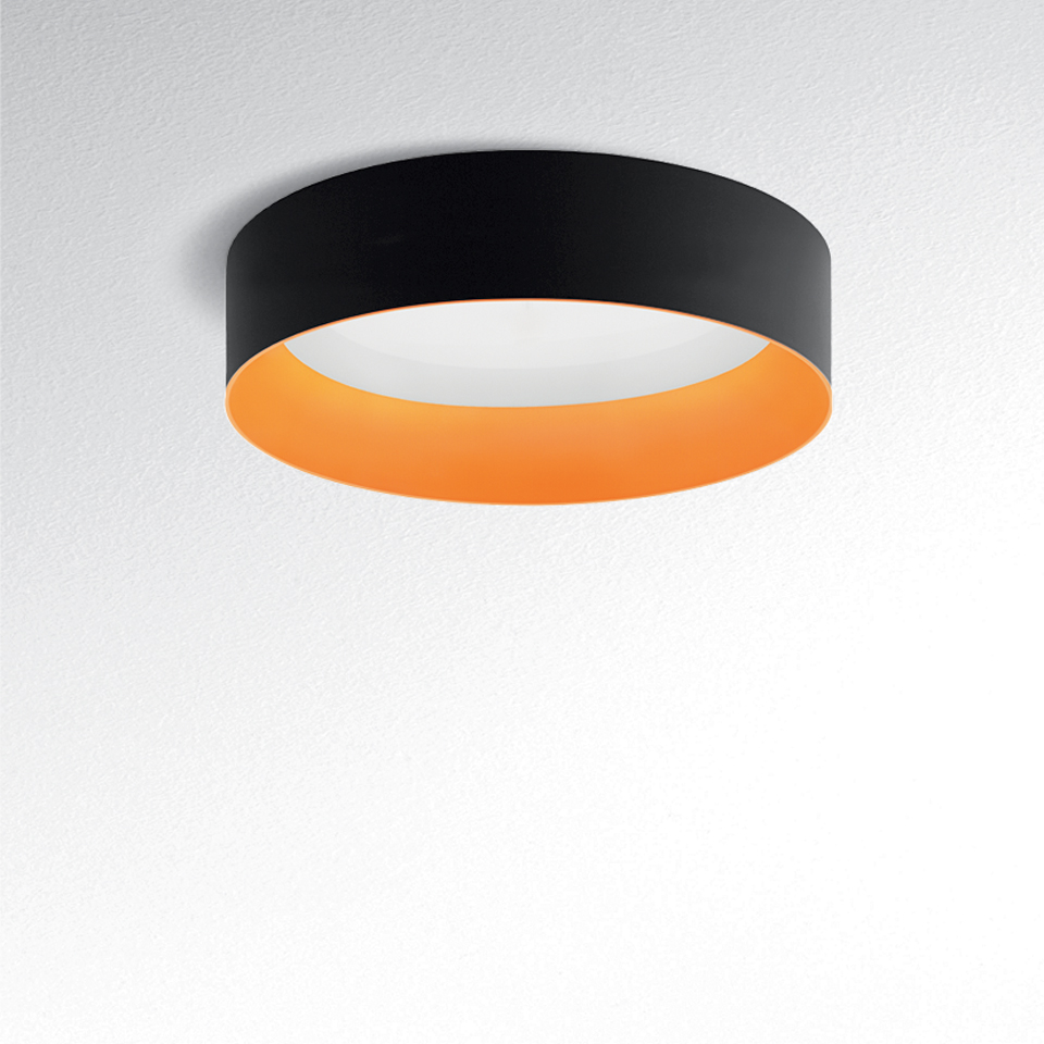 Tagora Ceiling 970 - LED 4000K - Dali SwitchDim - Orange/Black