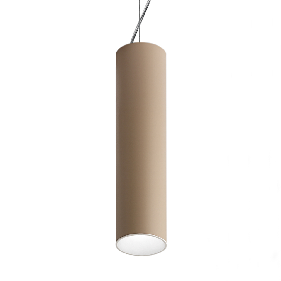 Tagora Suspension 80 - Led 44° 3000K - Beige/White - Undimmable