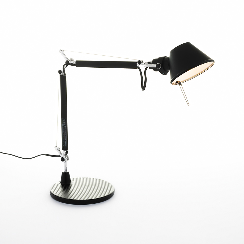 Tolomeo Micro Table - Black - Body Lamp + Base