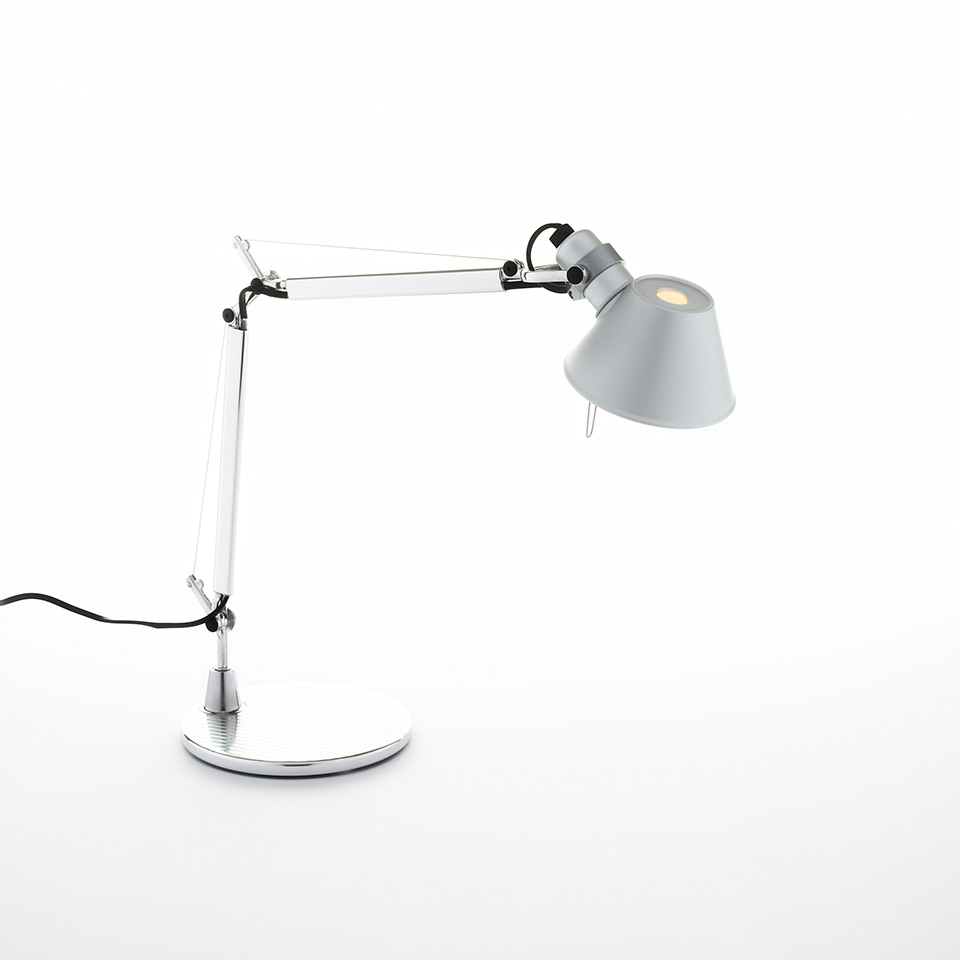Tolomeo Micro Table - Aluminium - Body Lamp + Base