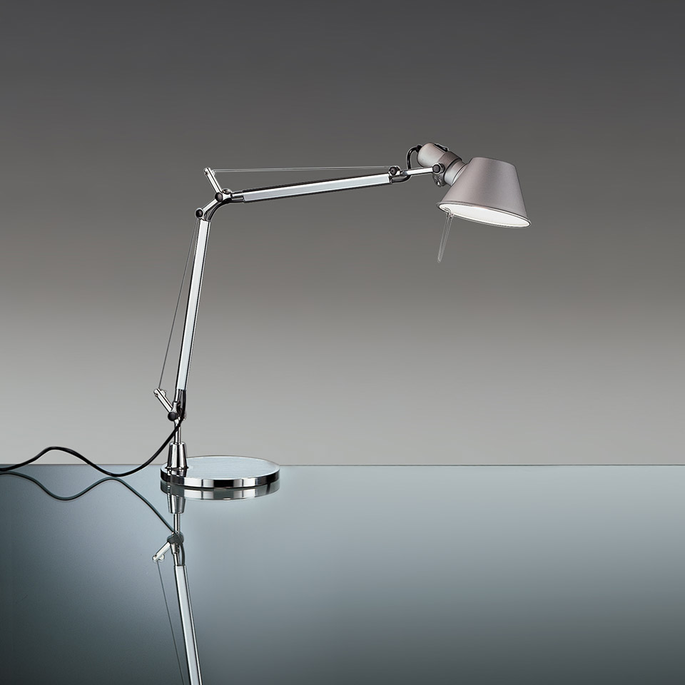 Tolomeo Mini Table - Aluminum - Body Lamp