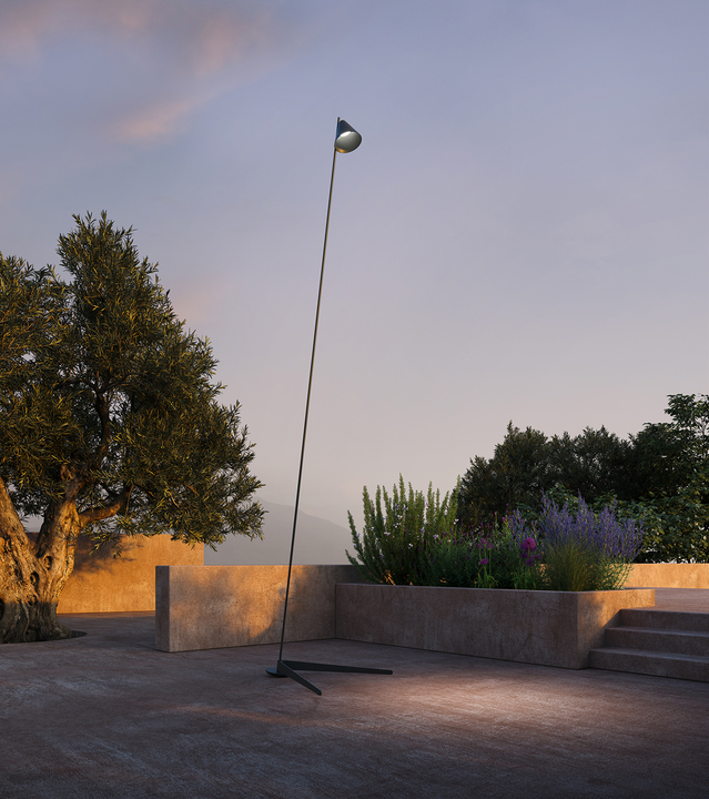 Image of Vea outdoors in a residential setting, illuminating the passageway.