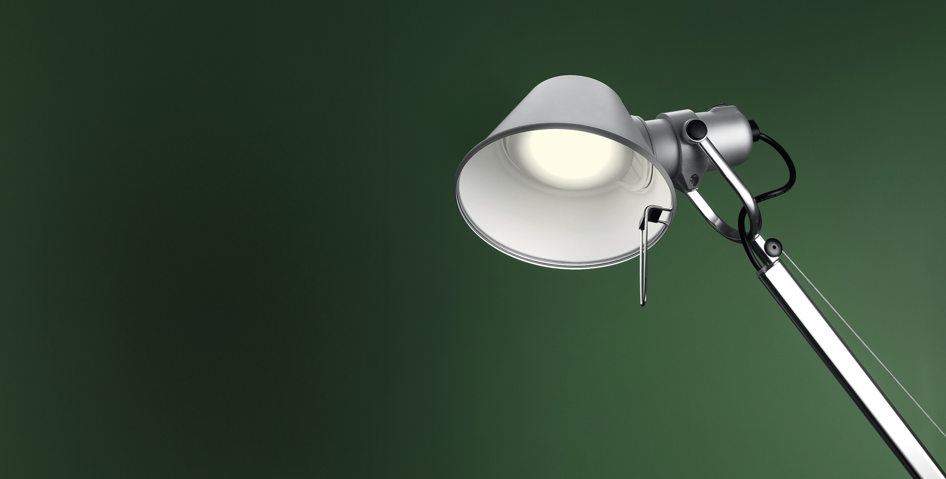 image of the lampshade of the Tolomeo table lamp.