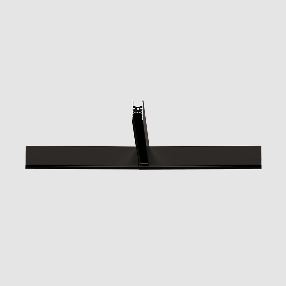 A.24 - Ceiling Magnetic Track - T Joint - Black