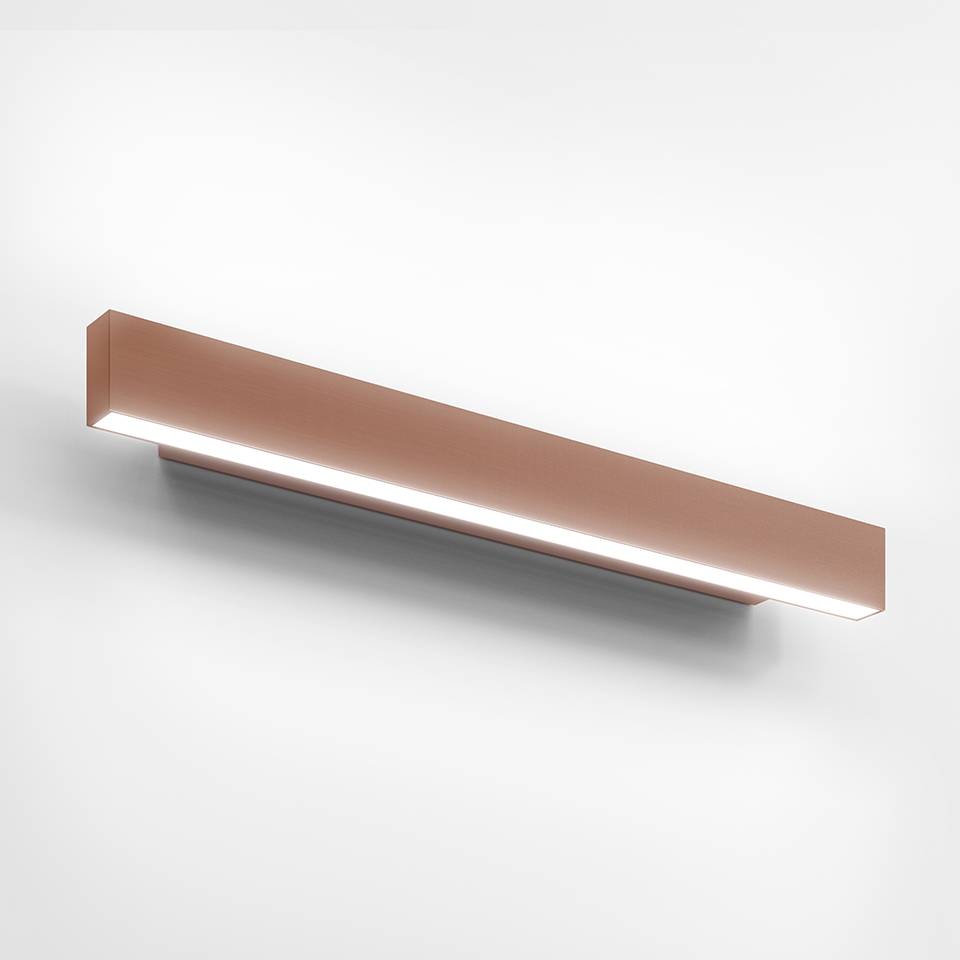 A.24 - Wall - 60 - 3000K - Brushed Copper