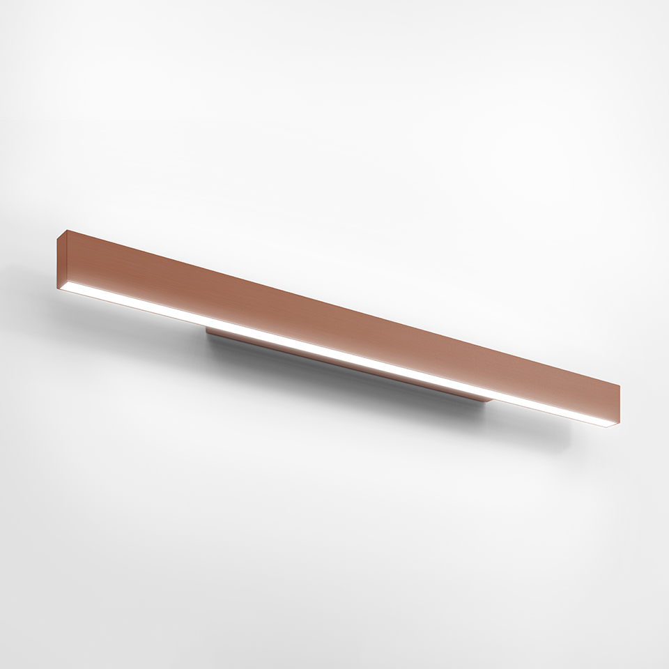 A.24 - Wall - 90 - 3000K - Brushed Copper