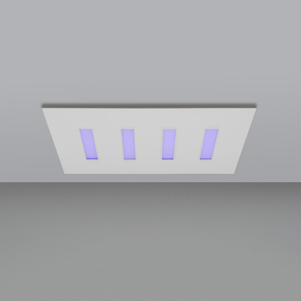 A.39 Diffused - Recessed - Pure integralis - 600x600 - White