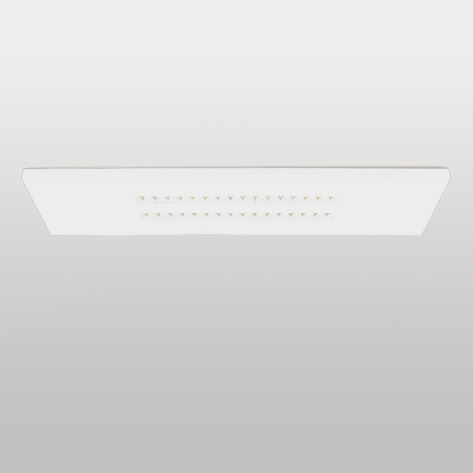 A.39 Refractive - Recessed - 1200x300 - 3000K - Dimmable DALI - White