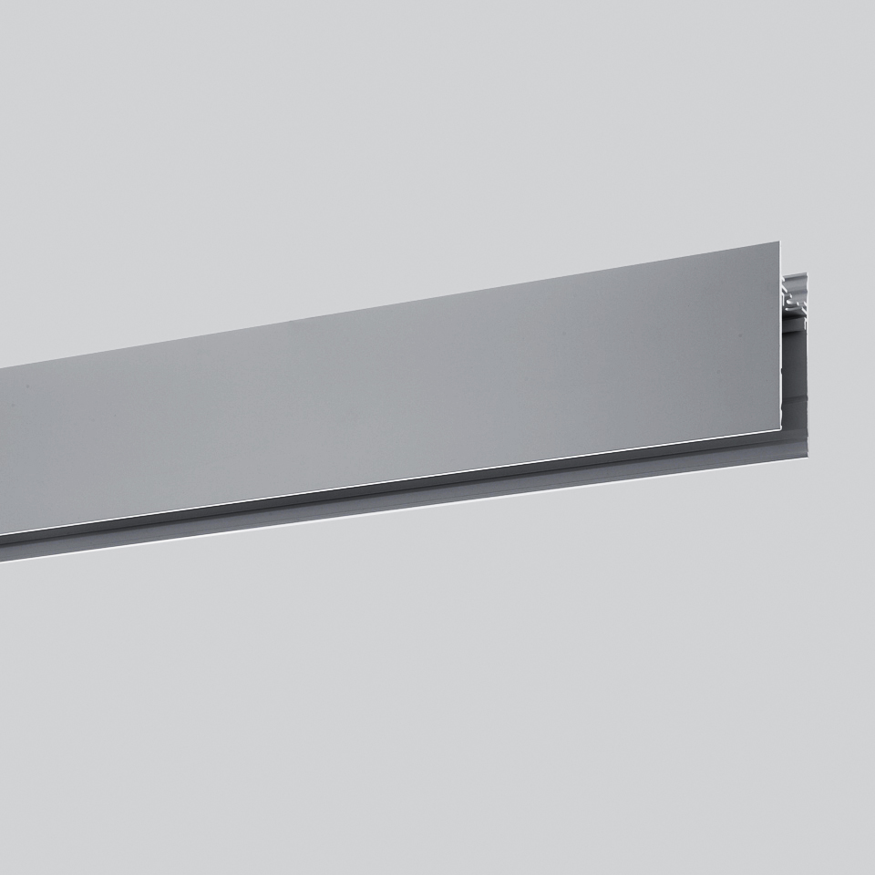 Algoritmo System for projectors - Structural modules suspension, ceiling, wall - 1184mm Gloss anodized