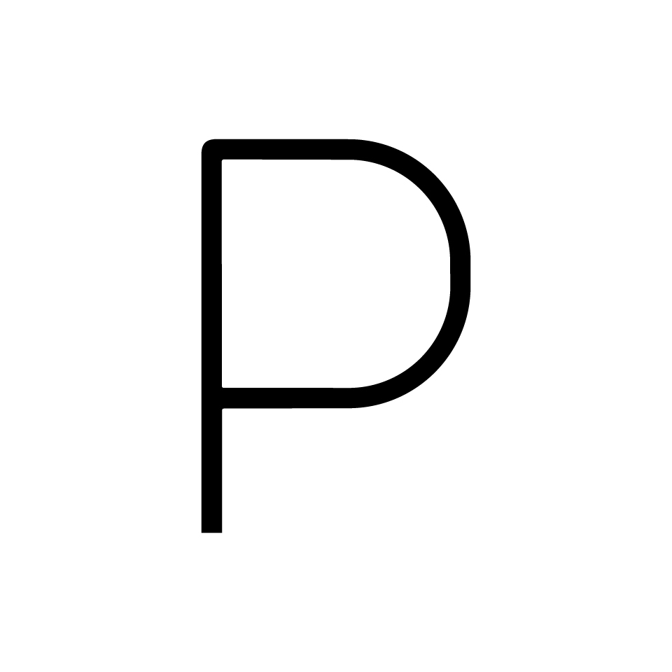 Alphabet of Light - Uppercase - Letter P