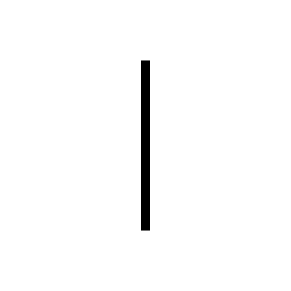 Alphabet of Light Mini - Maiuscole - Lettera I