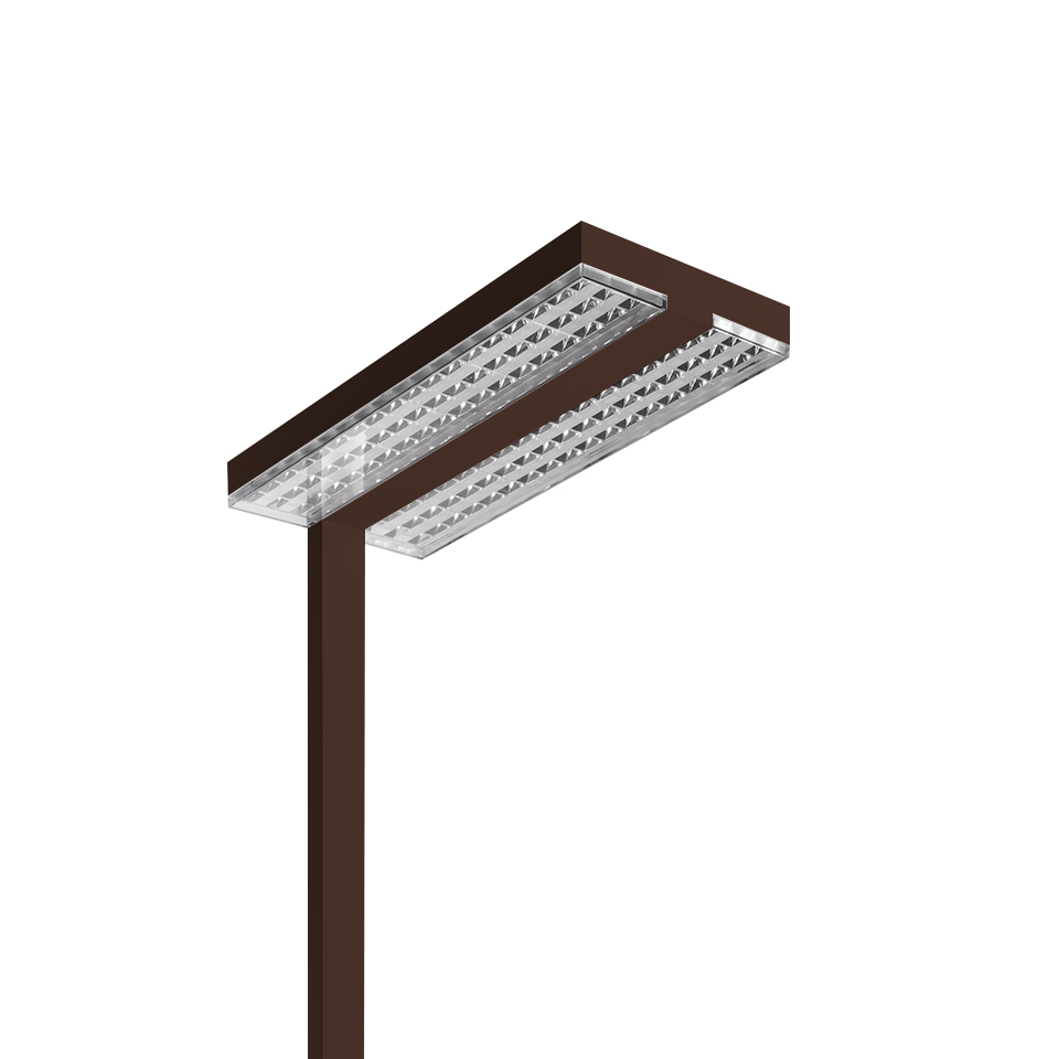 Chocolate Lampadaire - LED 1-desk 3000K gradable - Moka