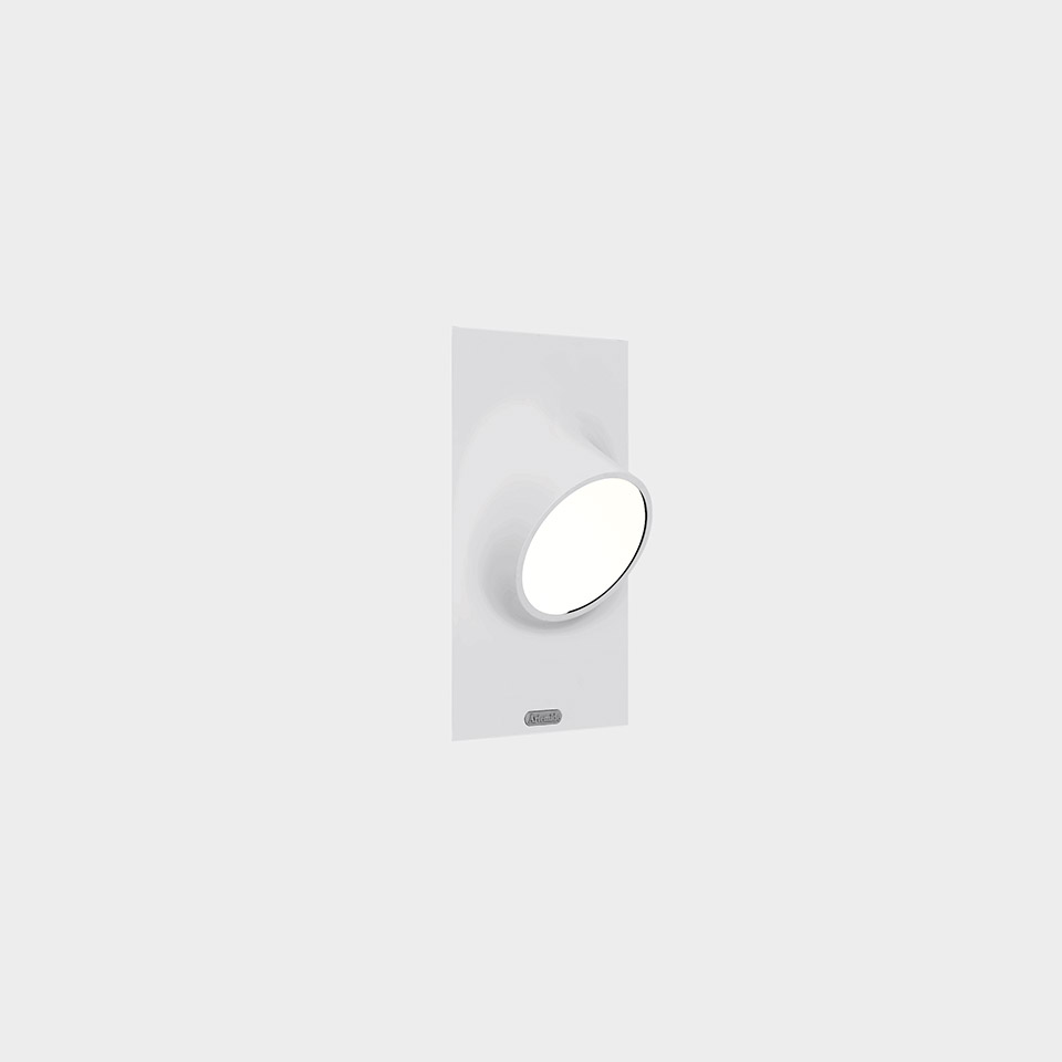 Ciclope Recessed Gray/white
