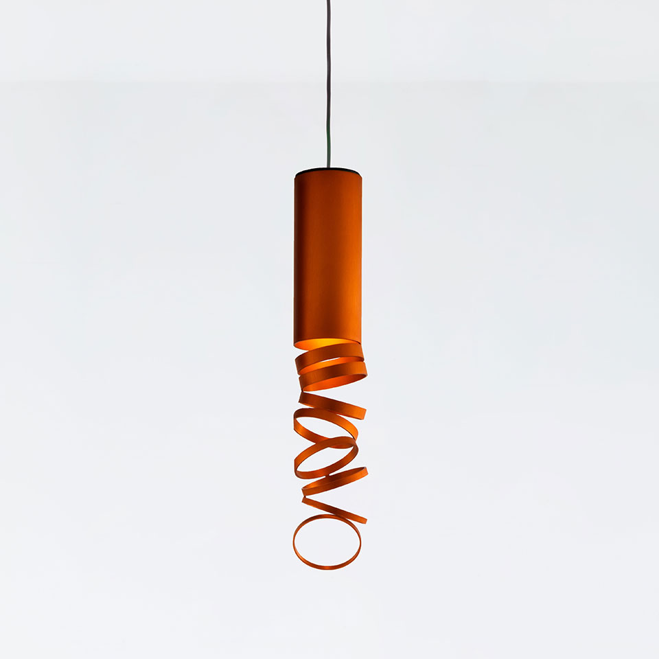 Decomposé Light Suspension - Orange