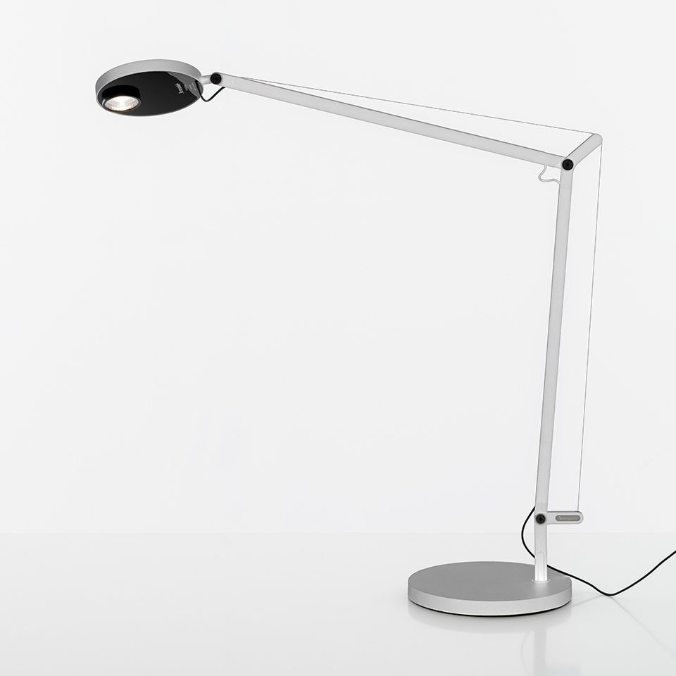 Demetra Professional Table - Movement Detector - 3000K - Body Lamp - White