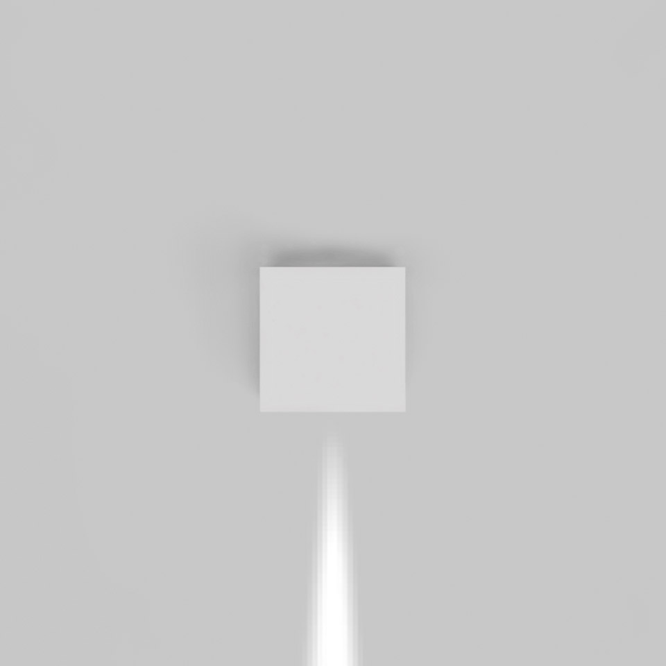 Effetto 14 Square 1 narrow beam Grey/white