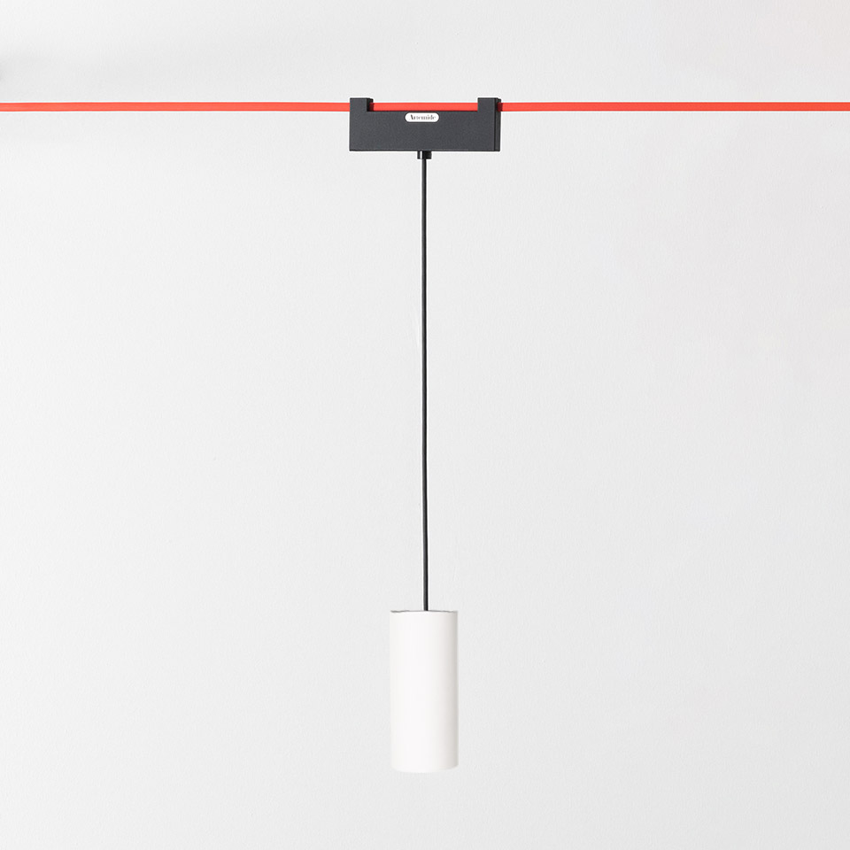 Vector Pendant 55 - 20° 3000K - Bianco - Push Dimmable