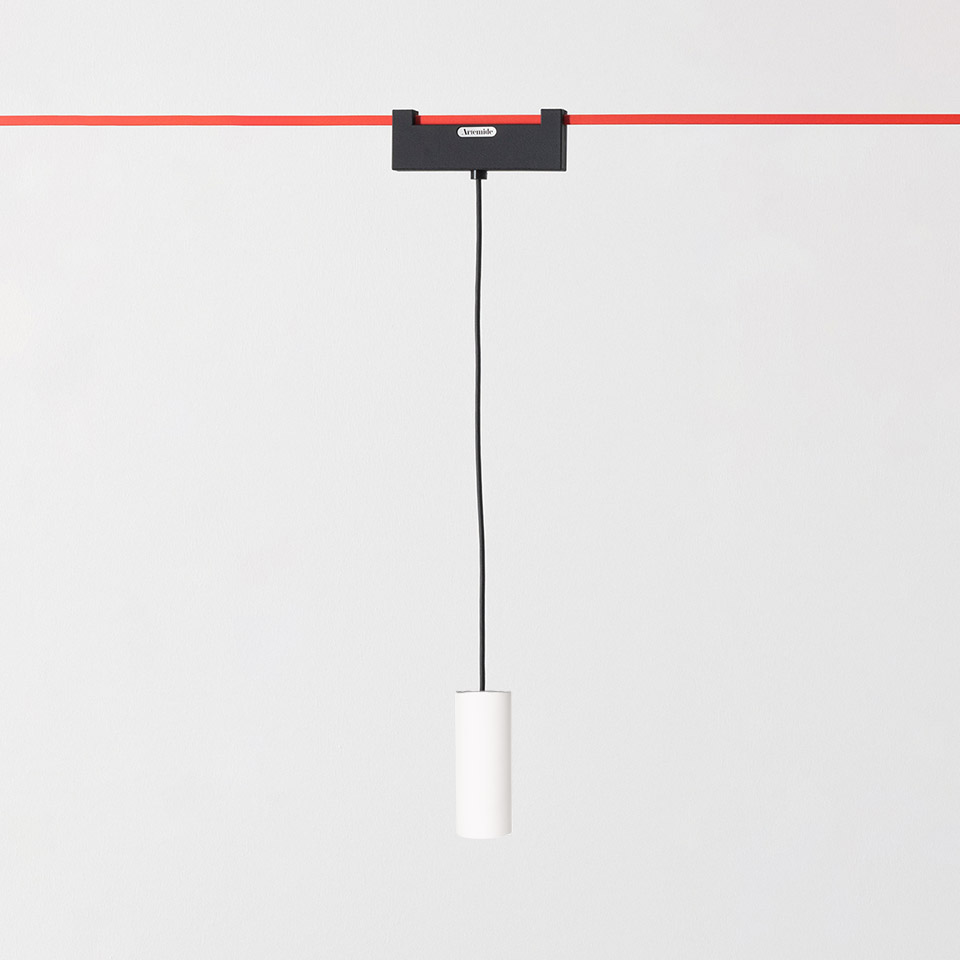 Vector Pendant 40 - 20° 3000K - Bianco - Push Dimmable