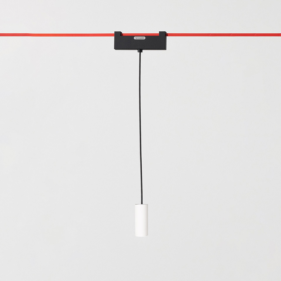 Vector Pendant 30 - 24° 3000K - Bianco - Push Dimmable
