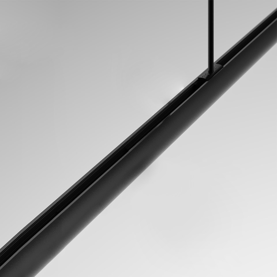 Gople System - Track - Linear Direct - 1180mm - Black