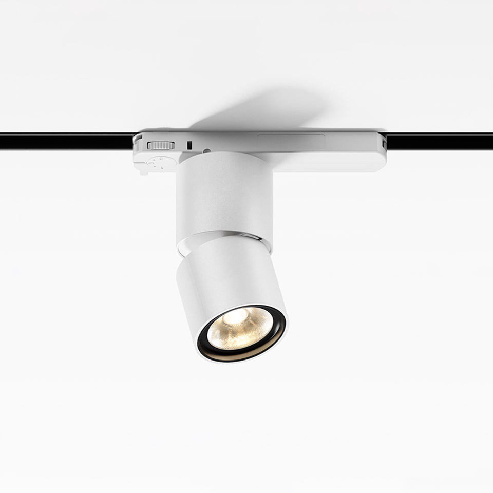 Hoy 3-Phase Track - 65 - 15° - 2700K - Dimmable DALI - White