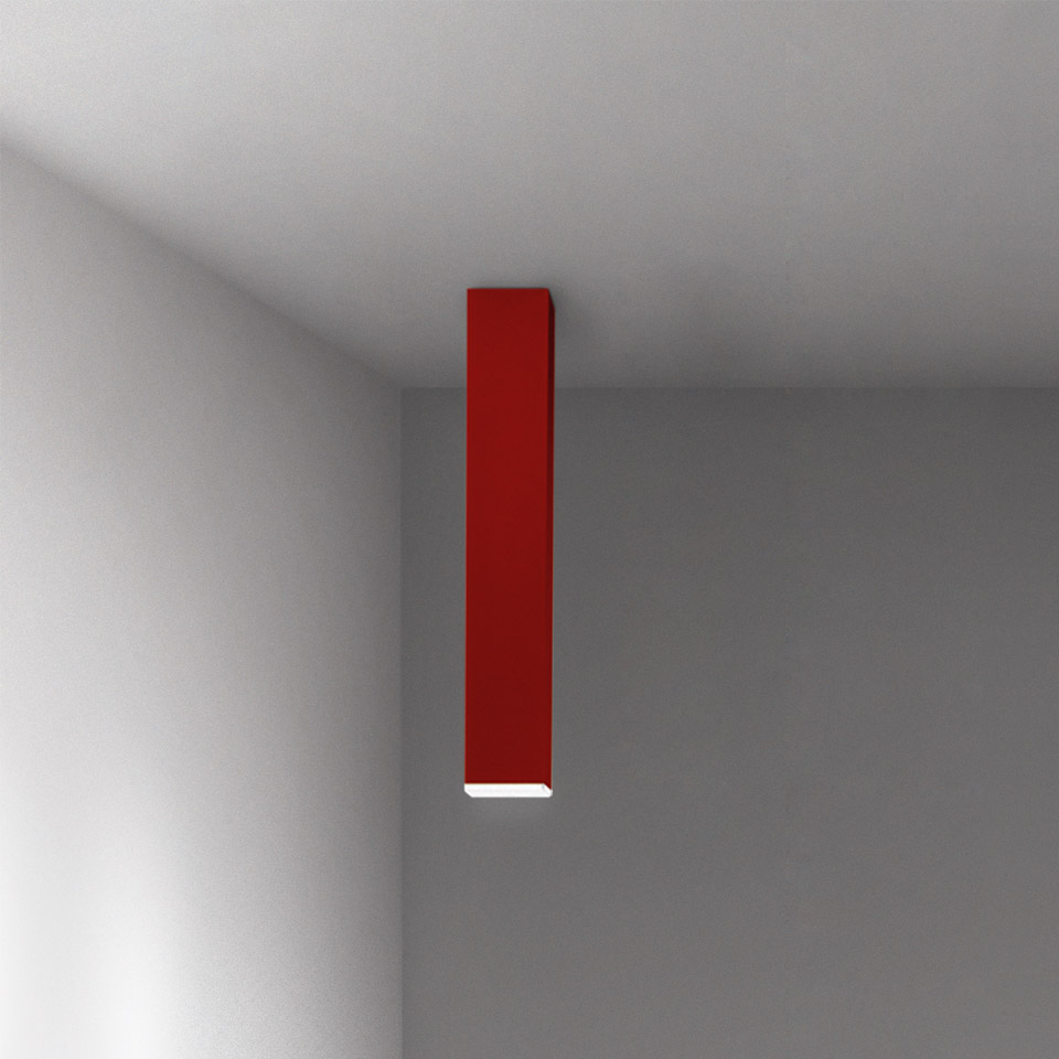 Miyako 30 ceiling - Red