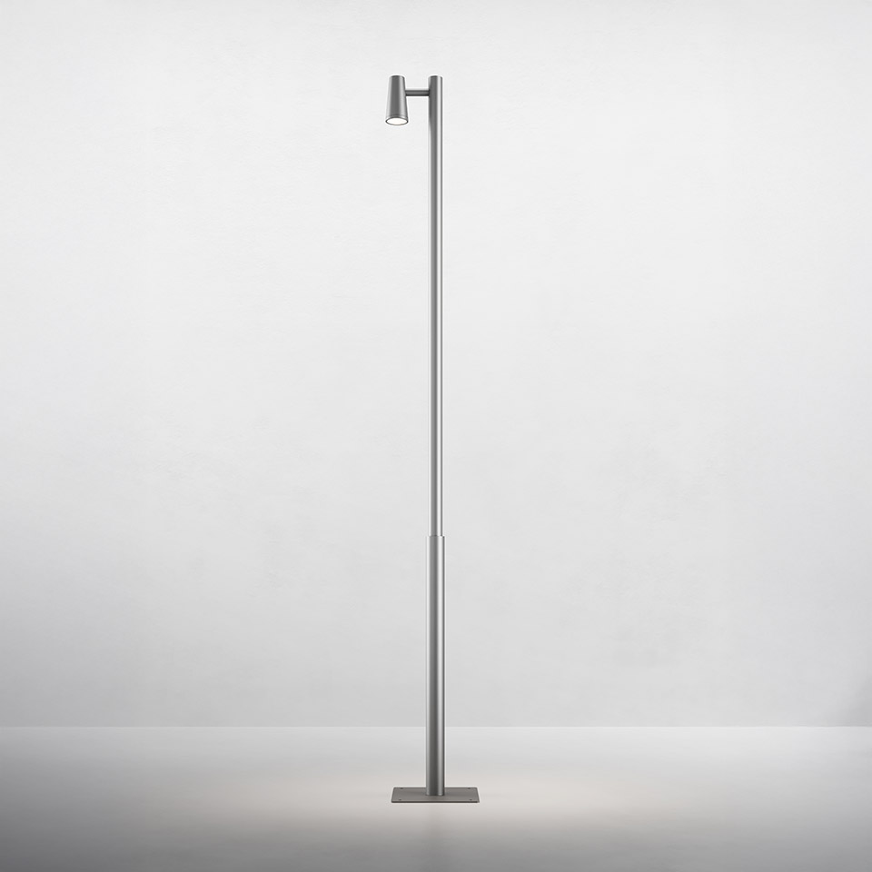 Conus - Pole 1 Head - Silver