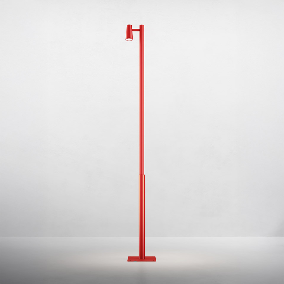 Conus - Pole 1 Head - Red