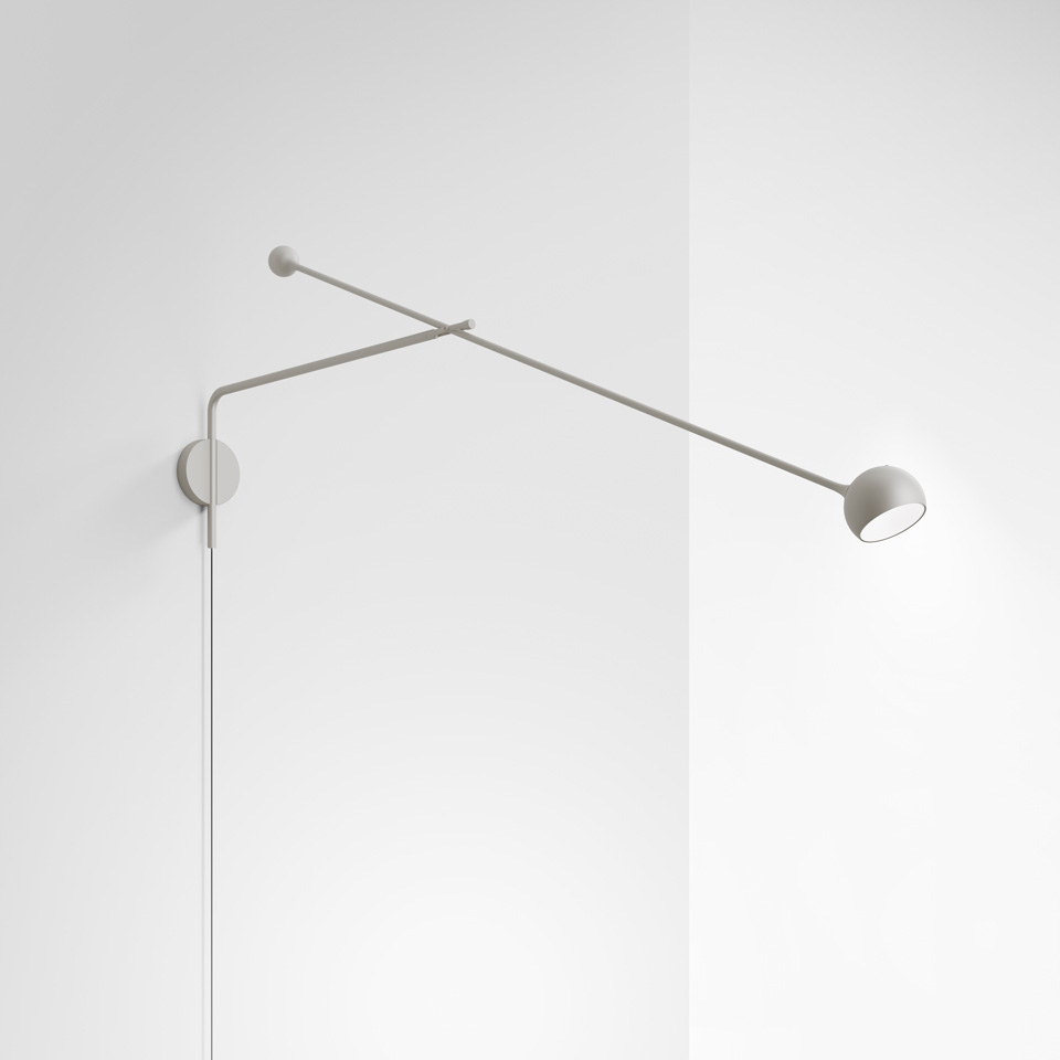 Ixa XL - Wall - Dim to Warm - White/Grey - Plug