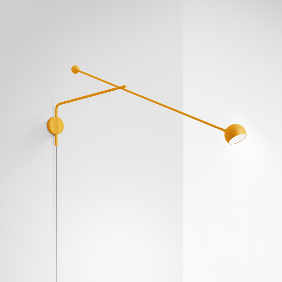 Ixa XL - Wall - Dim to Warm - Yellow - Plug