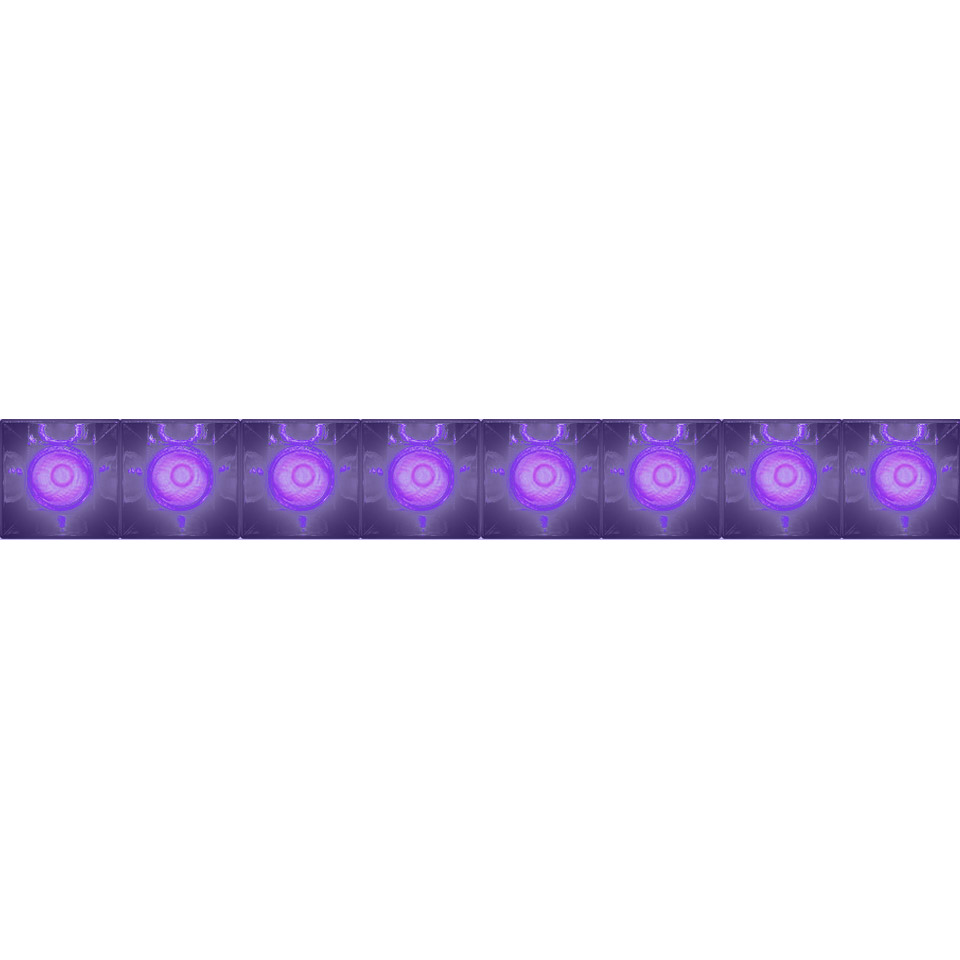 Sharp - 8 optic unit - 22W - 20° Violet Integralis Trimless