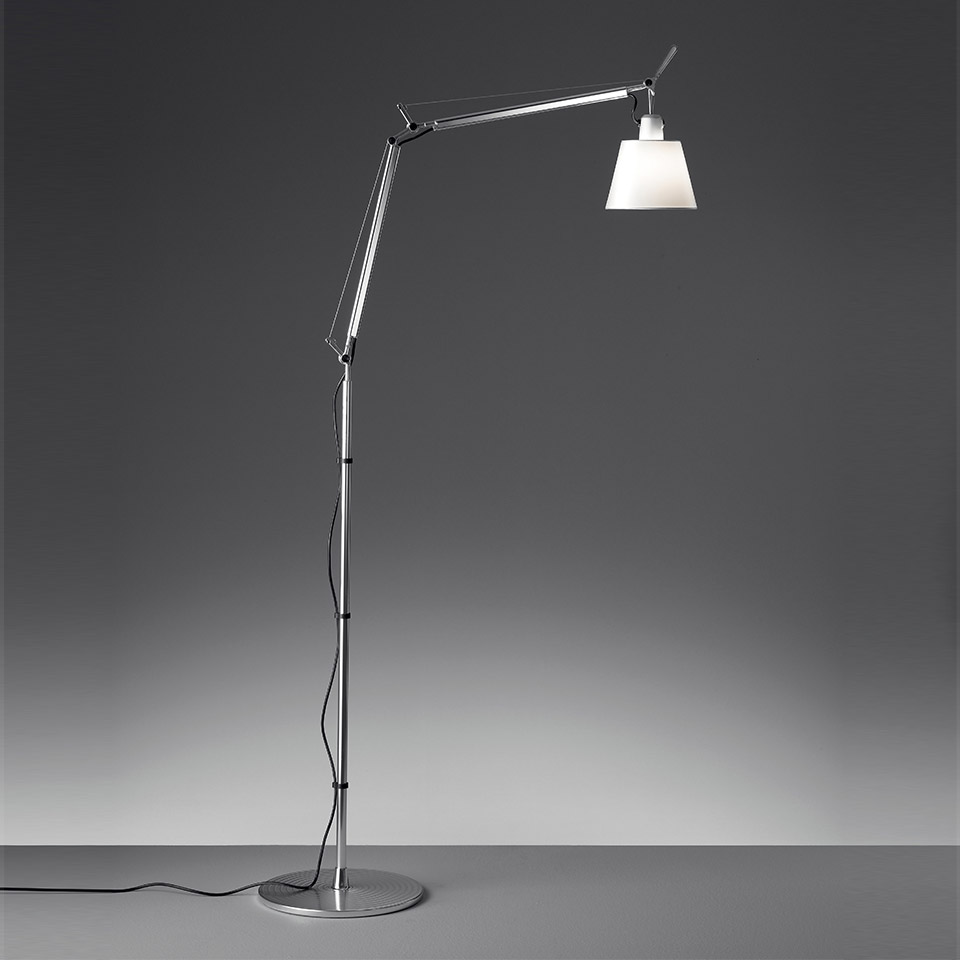 Tolomeo basculante terra - Body Lamp with Satin Diffuser 180