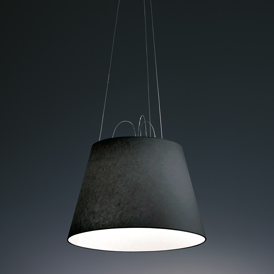 Tolomeo Mega suspension - Body lamp - Black - Body Lamp