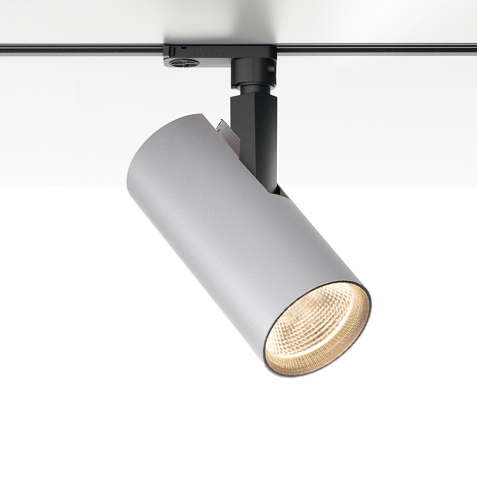 Vector Track 95 - 60° 3000K Undimmable Brushed silver