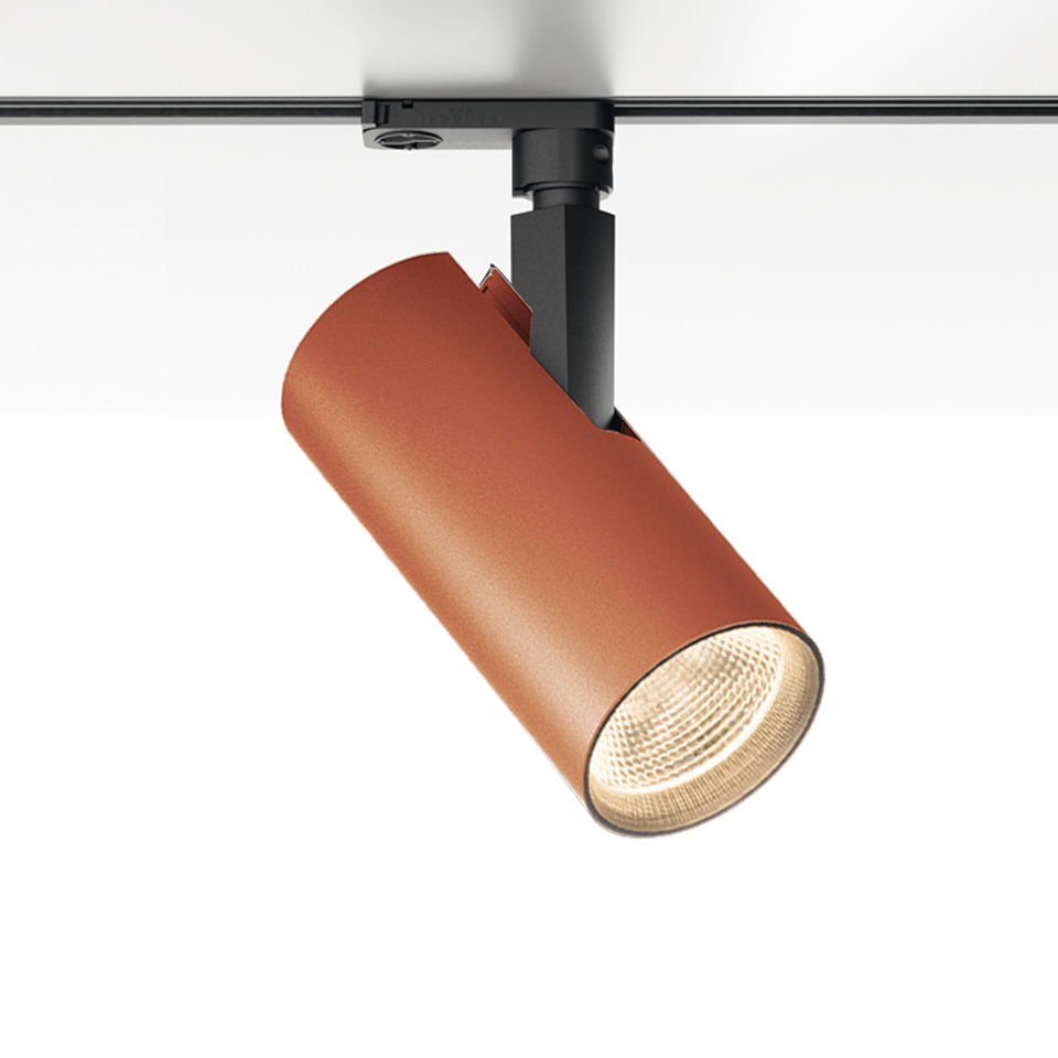 Vector Track 95 - 60° 3000K Undimmable Brushed copper
