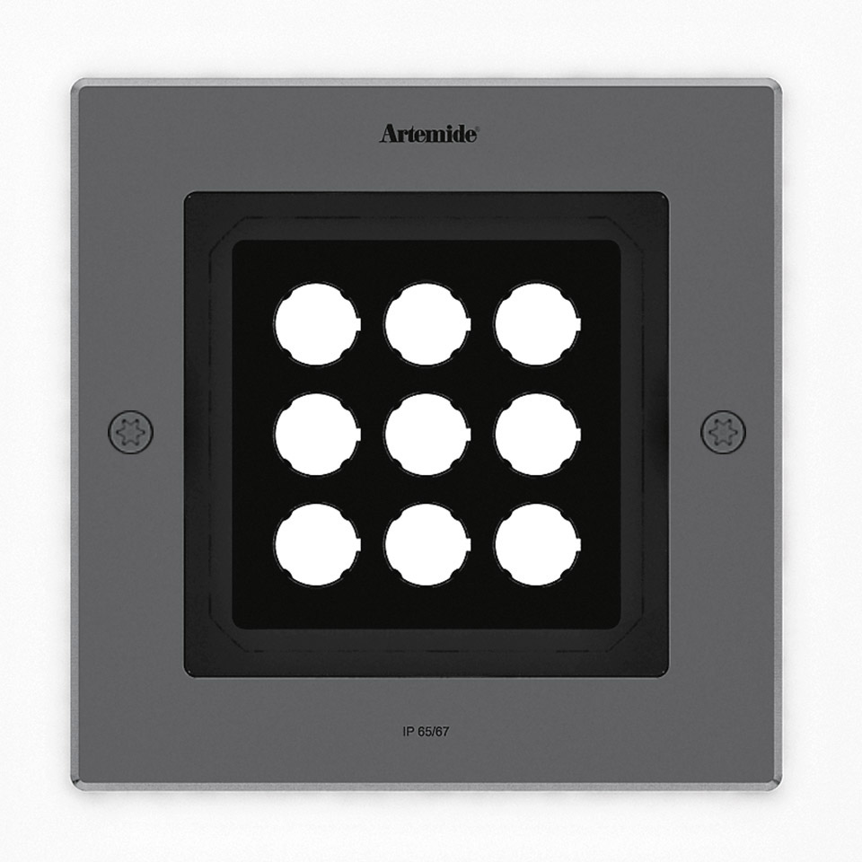 Ego 220 drive-over stainless steel 5° 3000K Quadrato