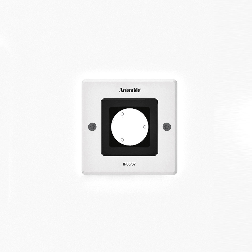 Ego 90 Flat walk-over alluminio 10° 3000K  Quadrato