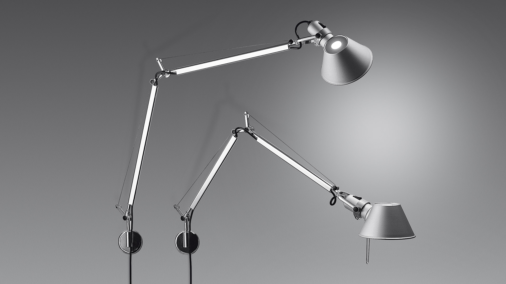 Artemide, tolomeo mini tavolo nera, vendita artemide tolomeo a salerno, artemide  tolomeo mini a prezzi scontati