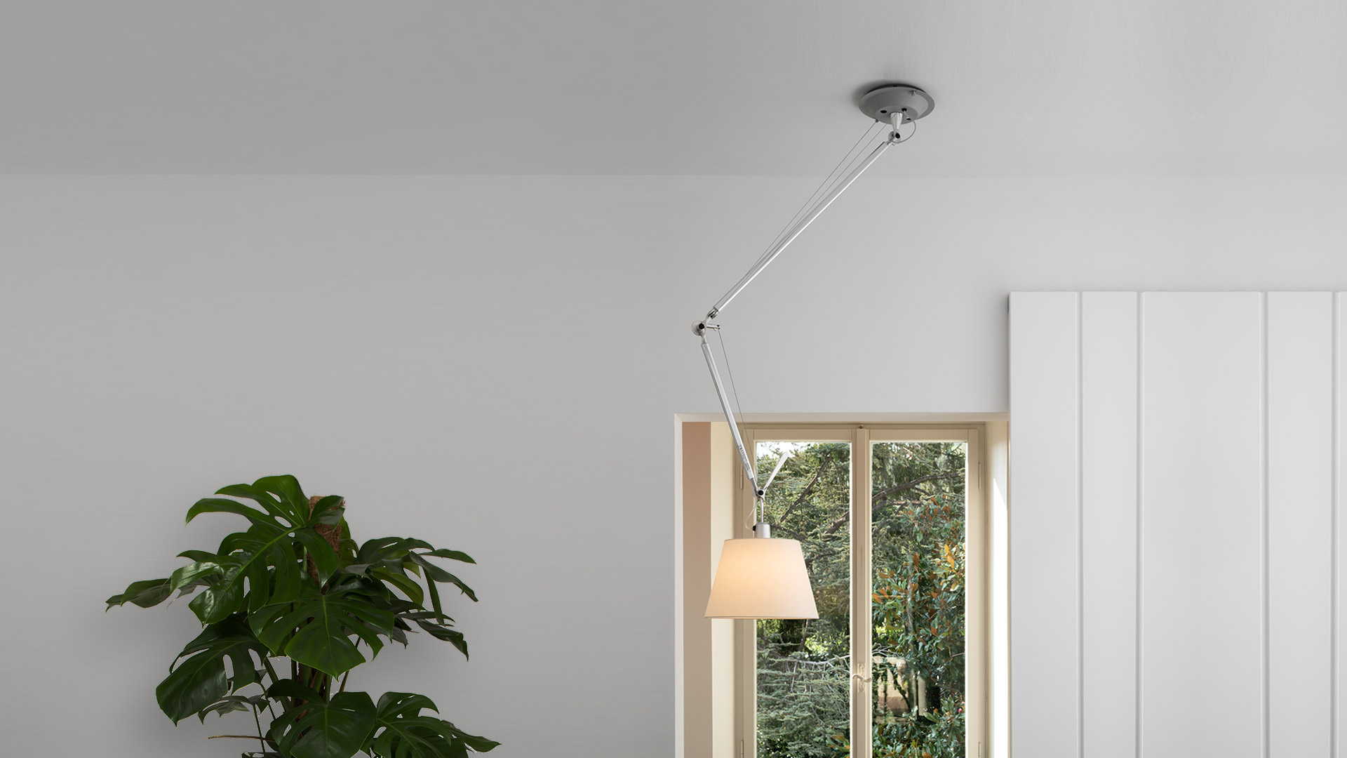 Tochi boom Stout Aardbei Artemide - Tolomeo Decentrata Suspension